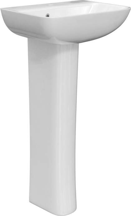 Комплект раковина с пьедесталом  Раковина STWORKI Дублин 45 + Зеркало-шкаф STWORKI Мальмё МВК074 45, с подсветкой, белый, прямоугольный, навесной, ова 560890 - 3