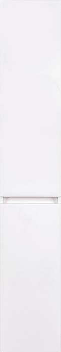 Шкаф-пенал Style Line Даллас 30 Люкс Plus белый, с бельевой корзиной СС-00000452 - 0