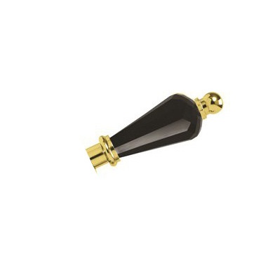Ручка для смесителя Cezares Vintage золото, черный  VINTAGE-LDT-03/24-Sw-N - 0