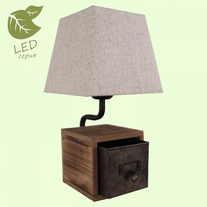 Настольная лампа декоративная Lussole Kenai GRLSP-0512 - 2