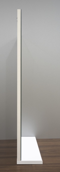 Зеркало DIWO Псков 40 с полкой, белое, узкое, прямоугольное, в современном стиле СО-Пс03045-01 - 6
