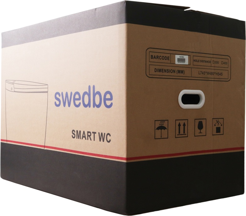 Унитаз приставной Swedbe Smart 0500 - 12