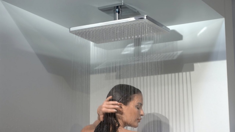 Верхний душ Hansgrohe Rainmaker Select 460 белый - хром 24004400 - 1
