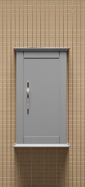 Шкаф подвесной Cezares Tiffany, Grigio Nuvola  55246 - 1