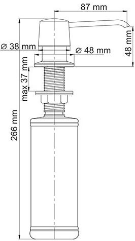 Дозатор Wasserkraft K-1799 - 1
