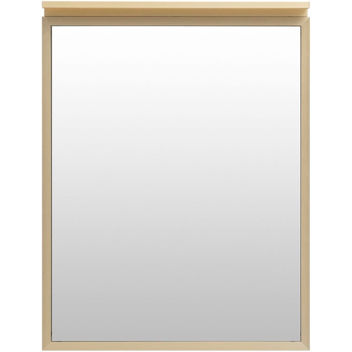 Зеркало Allen Brau Priority 60 с подсветкой латунь матовый 1.31013.03 - 1