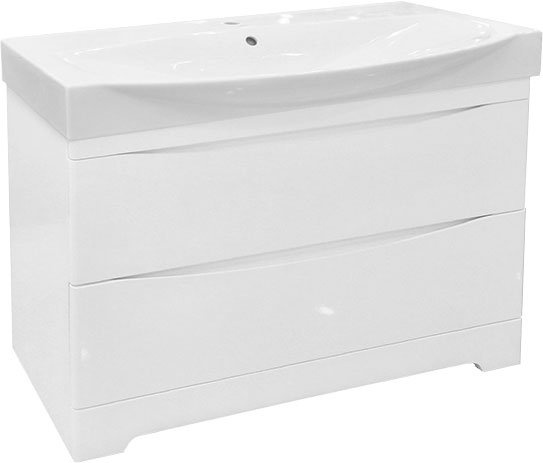 Мебель для ванной Misty Элвис 105 белая - 4