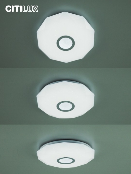 Потолочный светодиодный светильник Citilux Диамант Смарт RGB CL713A30G - 5