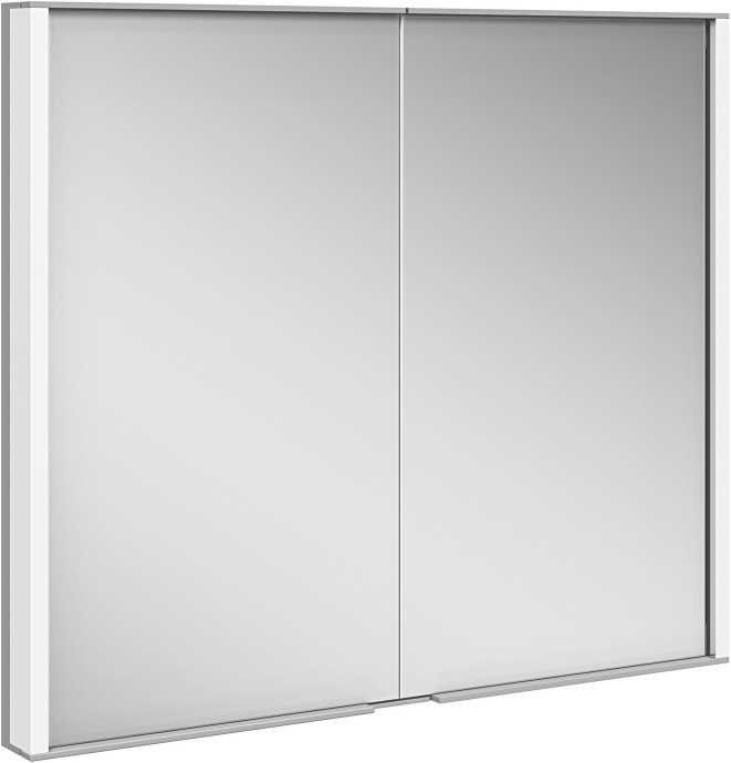12812171301 зеркальный шкаф( 80 х70 х15) для встраиваемого монтажа две поворотные зеркальные дверцы из двойного хрустального стекла(Royal Match) KEUCO - 0