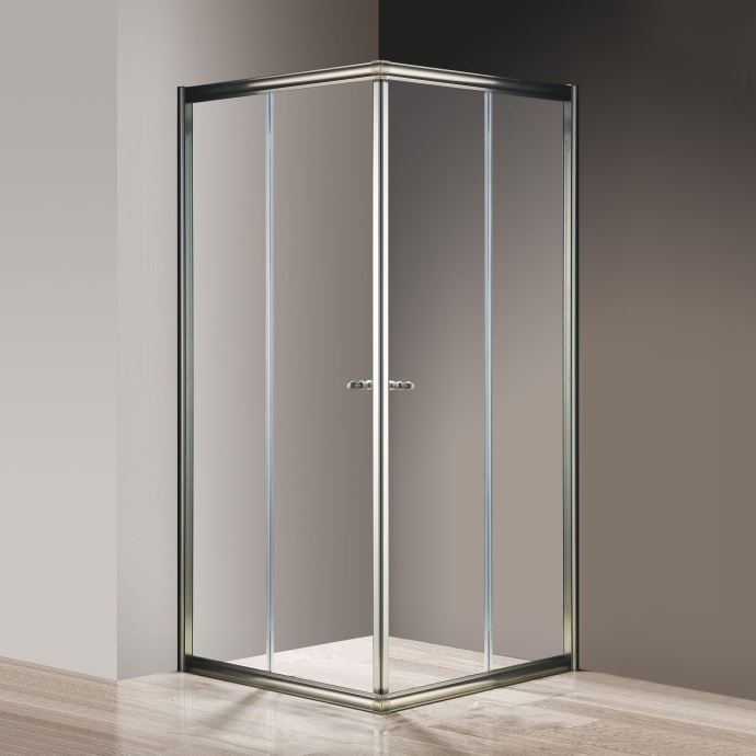 Душевой уголок Cezares Giubileo-A-2-100 прозрачное стекло, бронза GIUBILEO-A-2-100-SCORREVOLE-C-Br - 0