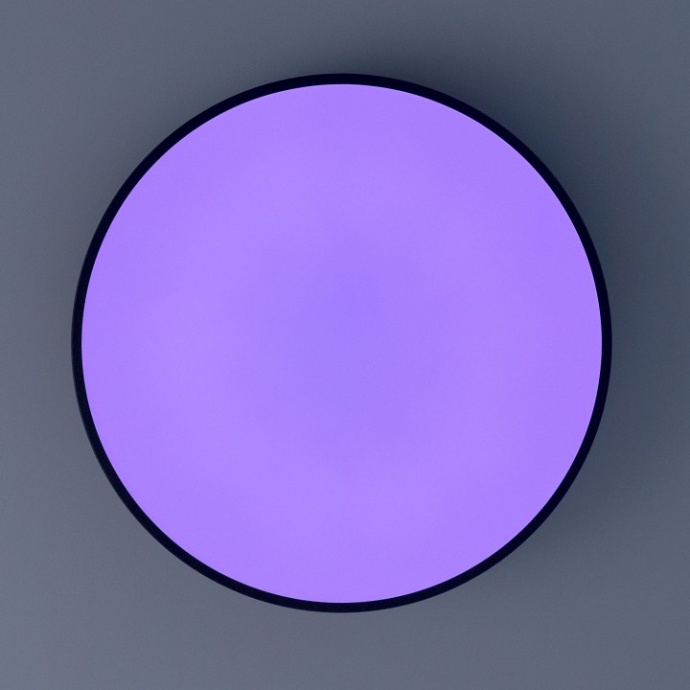 Потолочный светодиодный светильник с пультом ДУ Citilux Купер RGB Черный CL72470G1 - 1