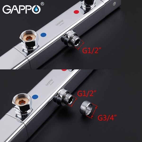 Термостатический смеситель Gappo G2091 - 3