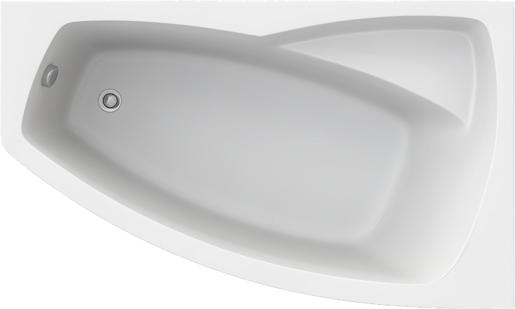 Акриловая ванна STWORKI Монтре 160x95 R, с каркасом Mn1600R - 0