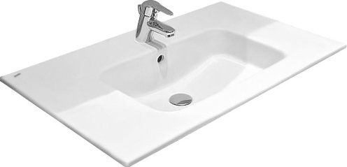 Мебель для ванной Roca Lago 80 белый глянец - 5