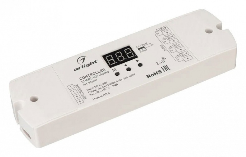 Контроллер-регулятор цвета RGBW Arlight SMART 022669 - 0