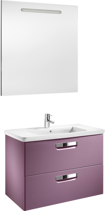 Мебель для ванной Roca Gap 80 фиолетовая - 0