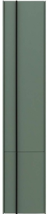 Шкаф пенал Allen Brau Reality 30 R подвесной серо - зеленый матовый 1.32001.CGM - 0