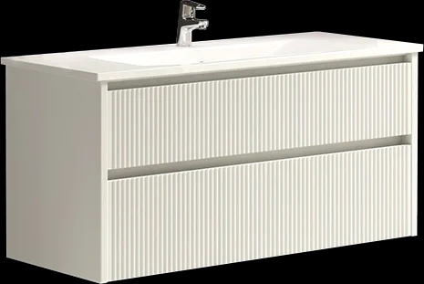 Комплект мебели Sanvit Рольф-2 100 белый глянец - 1