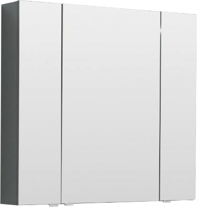 Зеркало-шкаф Aquanet Алвита 90 серый антрацит 240110 - 3