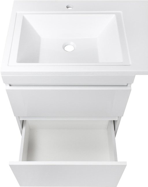 Мебель для ванной Style Line Даллас 120 Люкс Plus напольная, белая - 19
