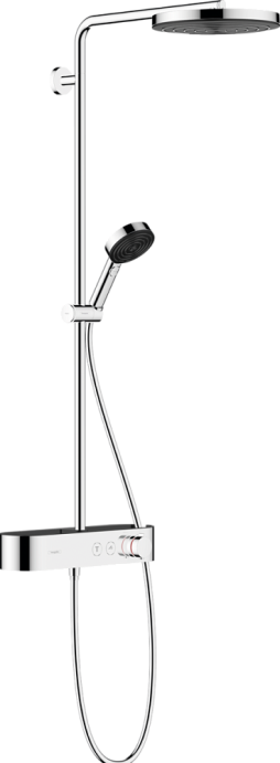 Душевая стойка Hansgrohe Pulsify Showerpipe 260 1jet EcoSmart с термостатом хром 24221000 - 0