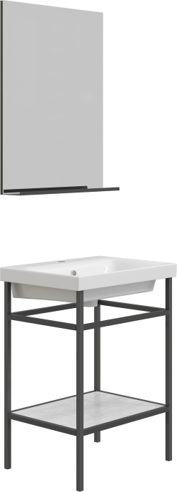 Мебель для ванной DIWO Смоленск 60 с раковиной Moduo 60 483933 - 5