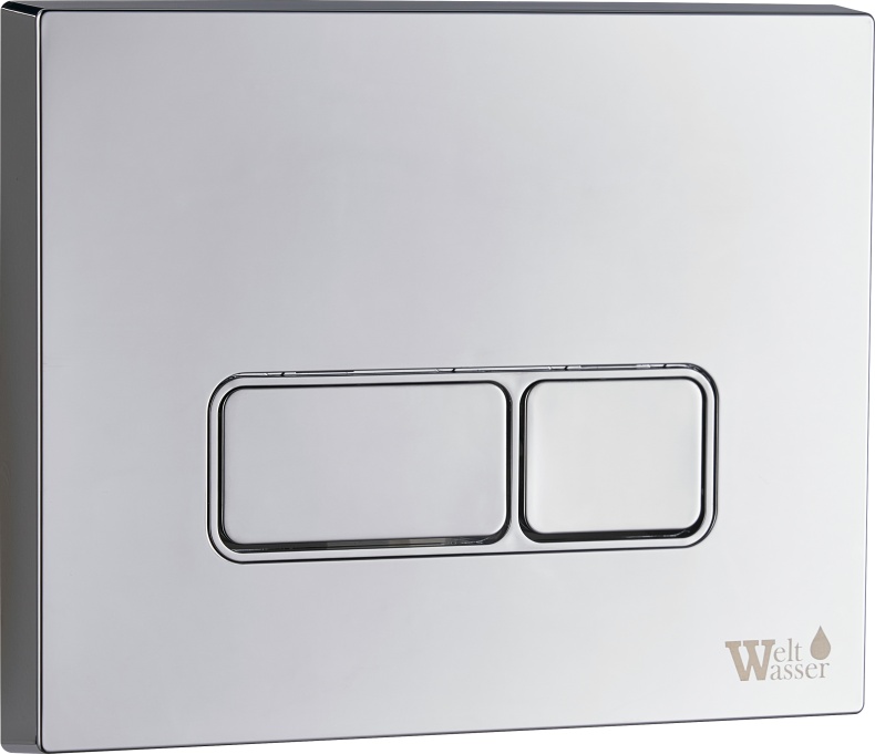 Клавиша смыва Weltwasser WW MARBERG 410 SE CR хром  10000005951 - 0