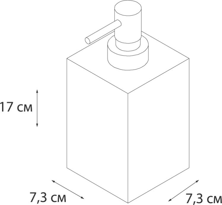 Дозатор для жидкого мыла FIXSEN Punto  FX-200-1 - 1