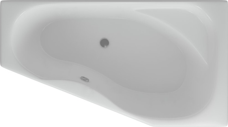 Акриловая ванна Aquatek Медея R, вклеенный каркас MED180-0000038 - 0