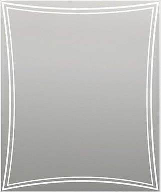 Зеркало в ванную Marka One Brio 75 см (У26295) 2200000029331 - 4