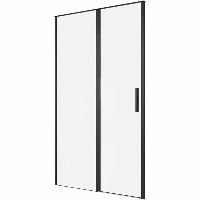 Душевая дверь Allen Brau Priority 120 профиль черный матовый стекло прозрачное 3.31033.BBA - 0