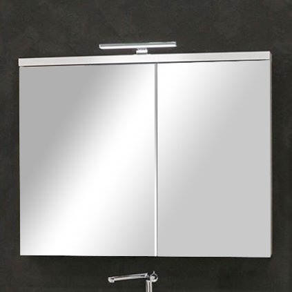 Зеркало-шкаф AQUATON Брук 100 со светильником 1A200702BC010 - 0