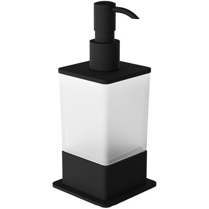 Дозатор жидкого мыла Excellent Riko черный матовый DOEX.1616BL - 0