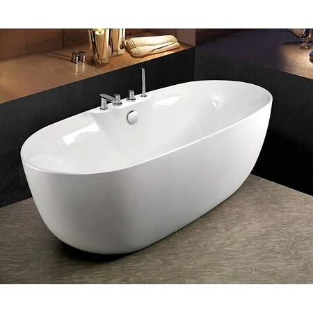 Акриловая ванна Esbano Rome 170х80 белый  ESVAROMESM - 1