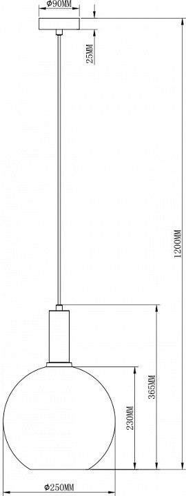 Подвесной светильник Moderli Martin V2891-1P - 4