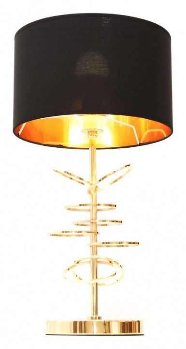 Настольная лампа декоративная LUMINA DECO Fabi LDT 5530 F.GD+BK - 0