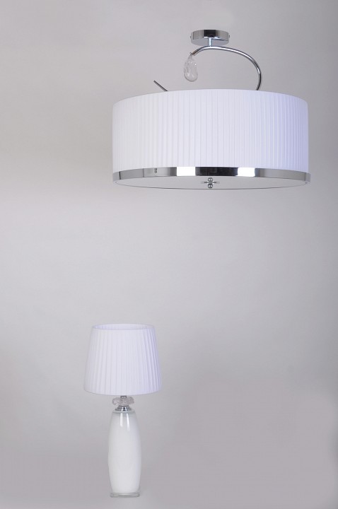 Настольная лампа декоративная Manne Lilie TL.7815-1WHITE - 1