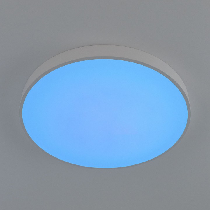Потолочный светодиодный светильник с пультом ДУ Citilux Купер RGB Белый CL724105G0 - 1