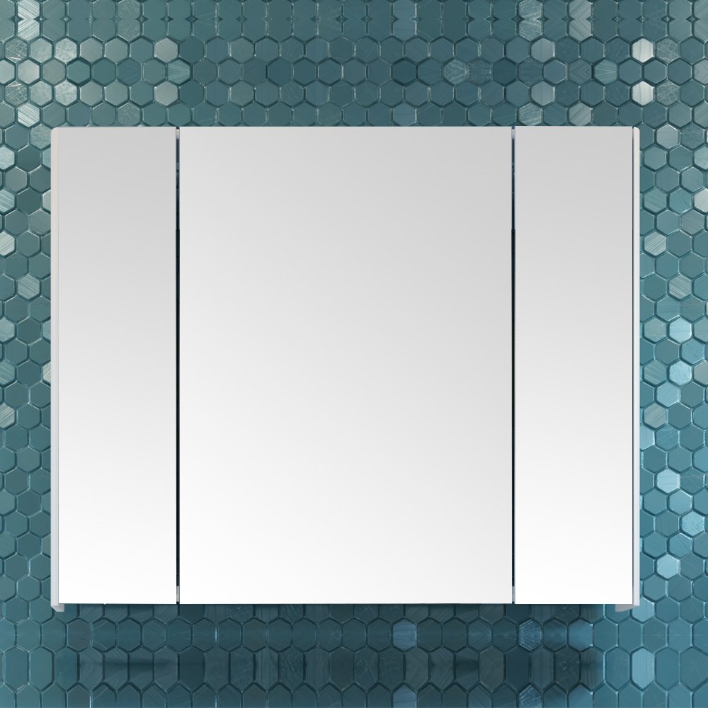 Зеркало-шкаф Aquaton Беверли 100 белый глянец 1A237202BV010 - 2