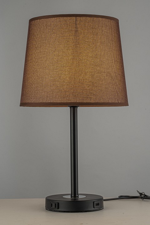 Настольная лампа декоративная Arti Lampadari Oggebio Oggebio E 4.1.T3 BK - 1