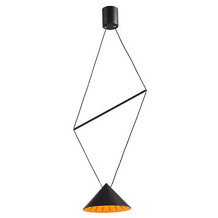 Подвесной светильник Italline IT03-1429 IT03-1430 black/orange - 0