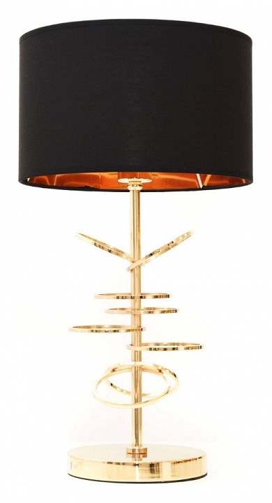 Настольная лампа декоративная LUMINA DECO Fabi LDT 5530 F.GD+BK - 2