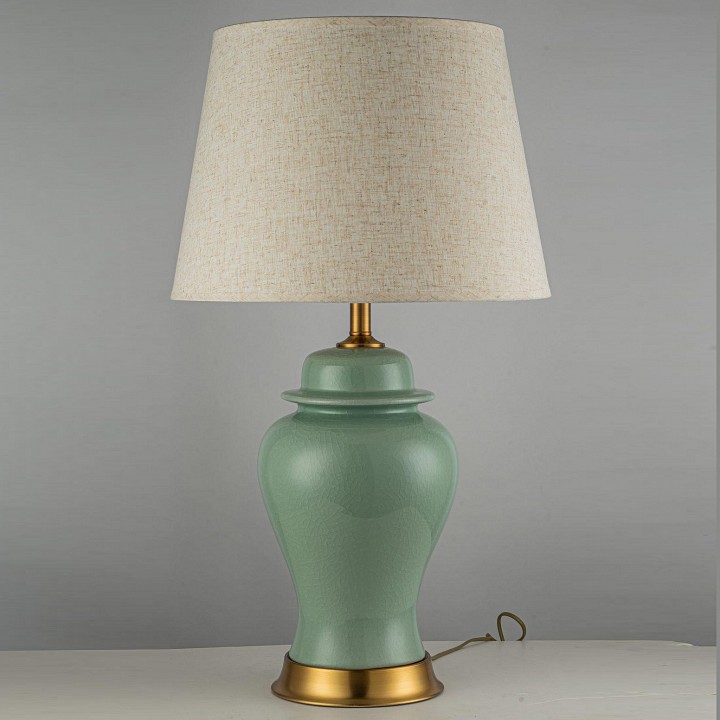 Настольная лампа декоративная Arti Lampadari Gaiba Gaiba E 4.1.T1 GR - 0