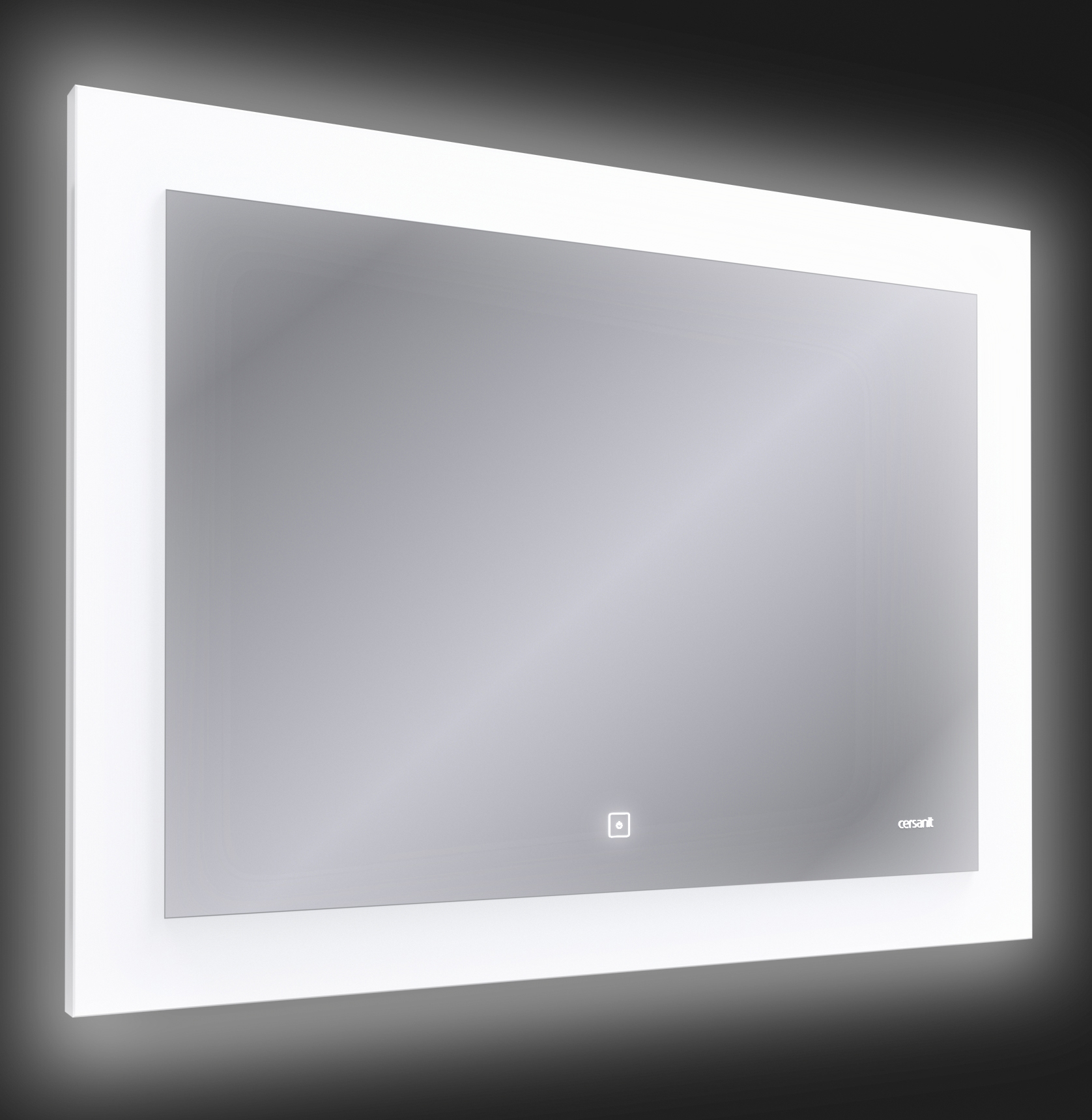 Зеркало Cersanit LED 030 design 80, с подсветкой, сенсор на зеркале KN-LU-LED030*80-d-Os - 1