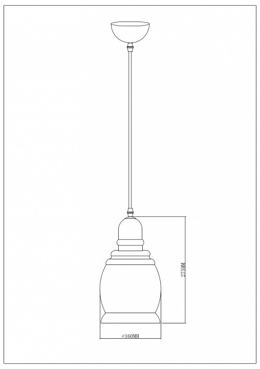 Подвесной светильник Escada Fireside 1101/1 - 1