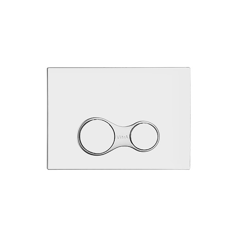 Комплект подвесного унитаза с инсталляцией VitrA Integra Round белый с сиденьем микролифт и кнопкой хром 9856B003-7205 - 3