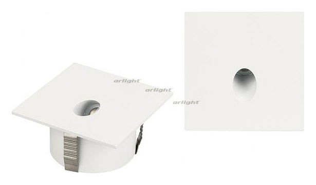 Встраиваемый светодиодный светильник Arlight LT-Gap-S70x70-3W Warm3000 025738 - 0