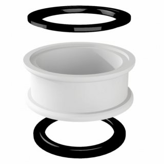 Пластиковое кольцо перелива Cezares для стеклянной раковины  44009 - 0