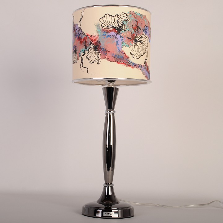 Настольная лампа декоративная Manne TL.7734-1BL TL.7734-1BL (морская абстракция) лампа настольная 1л - 0