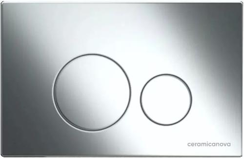 Комплект подвесного унитаза с инсталляцией Ceramica Nova Forma с кнопкой Round хром CN3009_1001CH_1000 - 4